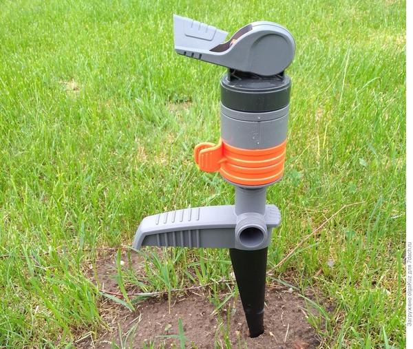 Тестирование дождевателя Comfort Turbo-Drive Sprinkler Spike