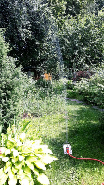 Дождеватель от Gardena: 13 лет безупречной службы. Отзыв с фотографиями